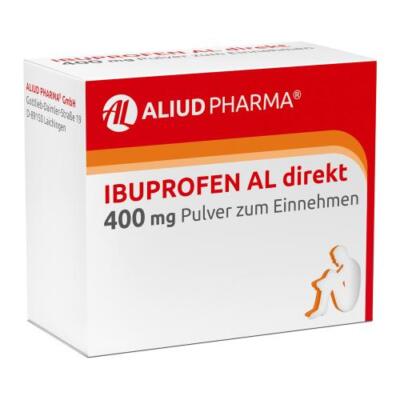 3x Ibuprofen AL direkt 400mg Pulver Einnehmen 20St bei Schmerzen Fieber 15460724