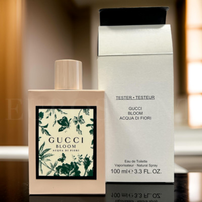 Gucci Bloom Acqua di Fiori Eau de Parfum EDP women's perfume 3.3oz / 100ml NEW