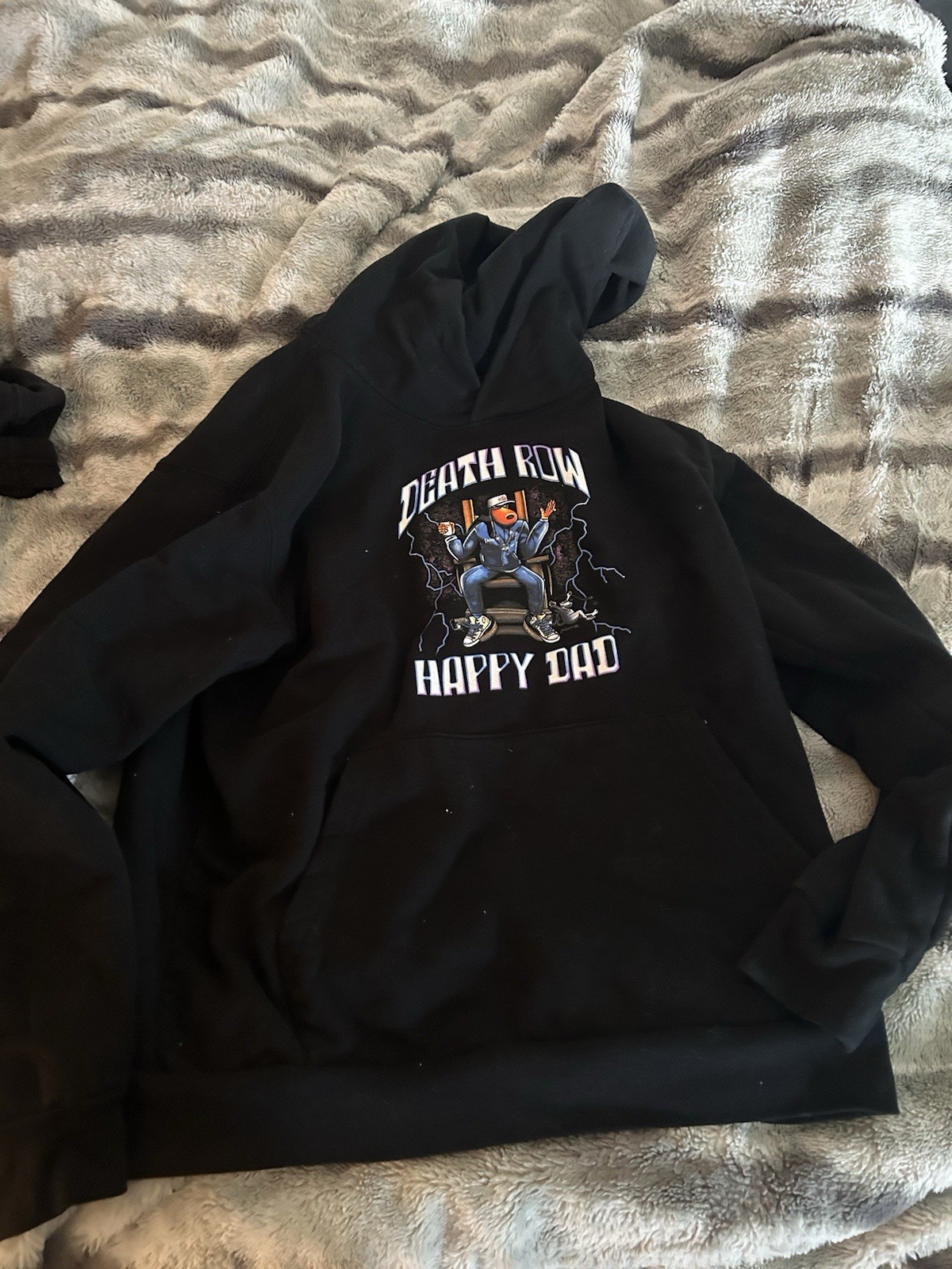 FILA Felpa con cappuccio uomo Nelk Happy Dad X Death Row Collab