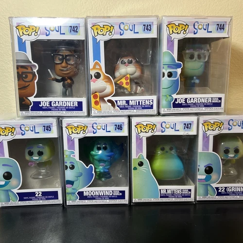 Disney Pixar Soul Complete Set Of 7 Funko Pops