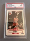 1990 Fleer - Michael Jordan ( Chicago Bulls ) No Black Line Error #26 - PSA 6