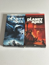 Planet Of The Apes VHS Lot (1969/2001) Tested/Works 30th Anniversary Ed Vtg Y2K