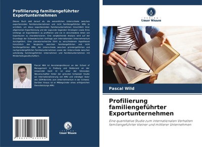 Pascal Wild | Profilierung familiengeführter Exportunternehmen | Taschenbuch