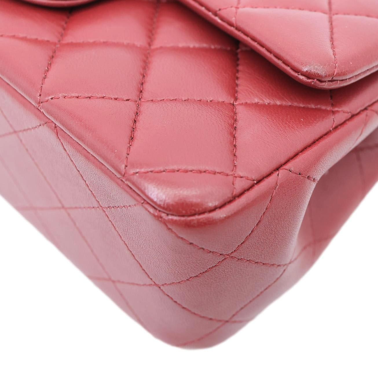 CHANEL Classic Rectangular Flap Mini Quilted Leat… - image 8