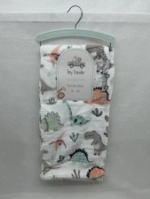 Boys Dinosaur Dino Baby Blanket Security Lovey Plush Nunu Dinos Fleece Lovey NEW
