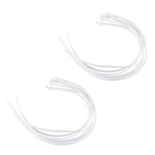 20X Extra Long 76cm Cable Ties White Zip Wraps S9C29860