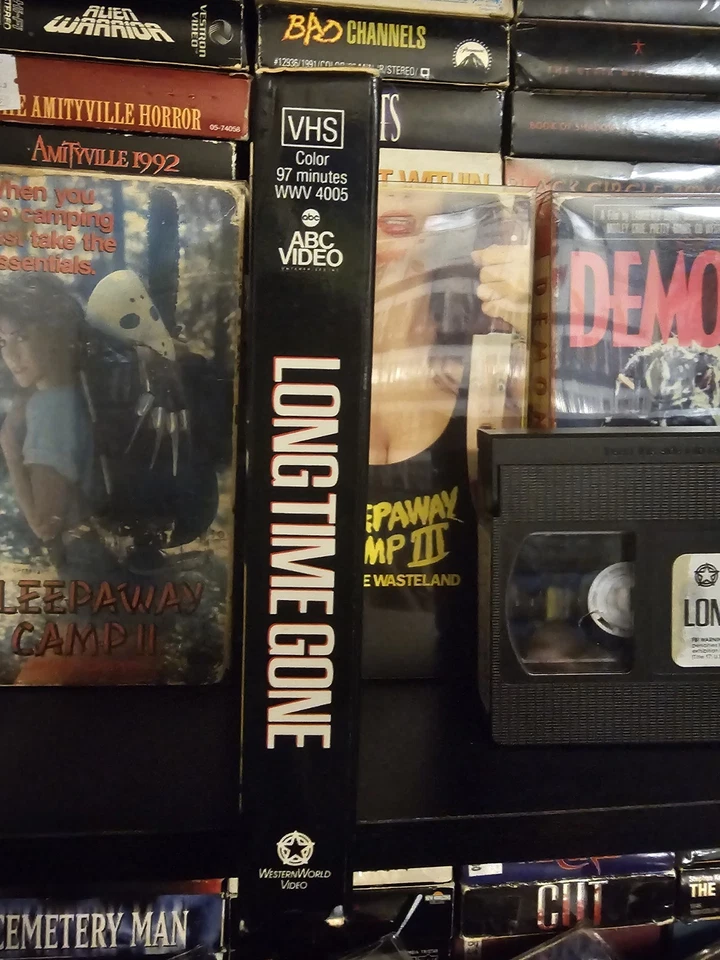 LONG TIME GONE 1986 TV MOVIE VIDEOPAUL le MAT WIL WHEATON VHS TAPE - Image 3 of 4