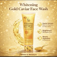 YC Whitening Gold Caviar Unisex Face Wash 100ml Anti-Aging