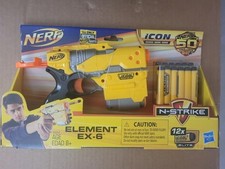 Nerf Icon Series Element X-6 N-Strike Gun NEW NIB Hasbro
