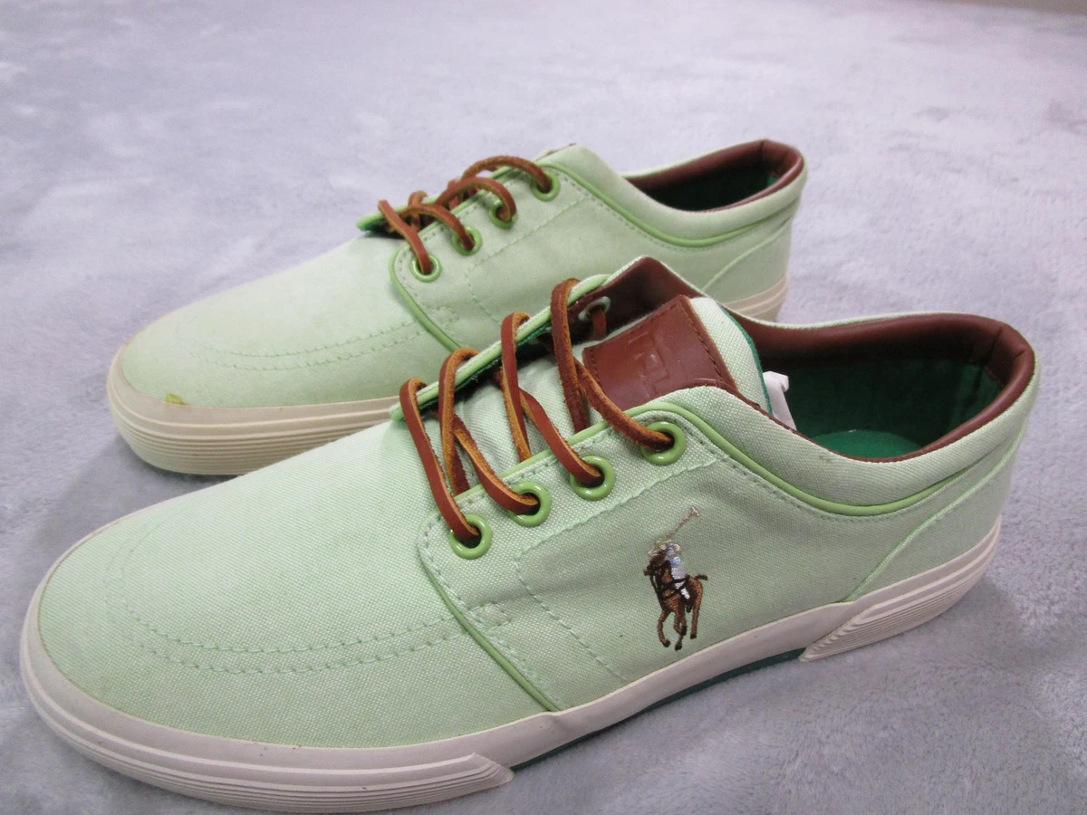 Ralph Lauren Green Canvas Casual Shoes for Men for sale | eBay display picture 2