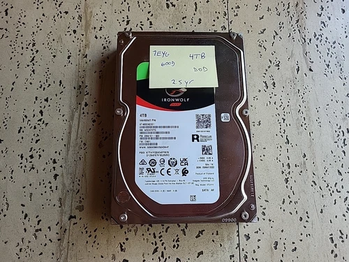 Seagate ST4000NE001 IronWolf Pro 4TB SATA 3.5-inch Internal Hard Drive HDD