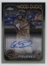 2024 Topps Pro Debut Chrome Refractor 65/99 Gleider Figuereo #PDC-34 Auto 13dp
