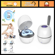 Portable UV Pacifier Sanitizer Case - Travel Mini Storage for Newborn Binkies