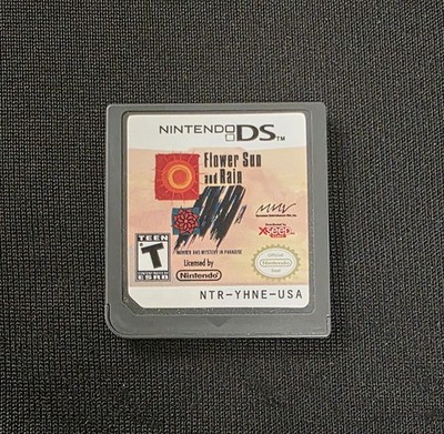 Flower Sun and Rain (Nintendo DS, 2009) Cartridge Only - Tested