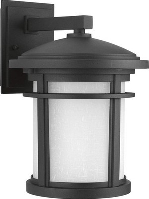 Progress Lighting P6084 Wish 1 Light 10'' Tall Outdoor Wall Sconce - Matte Black