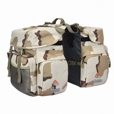 Large Saddle Bags for bike rear rack,Waterproof 50L Panier bag for Bicycles/M...