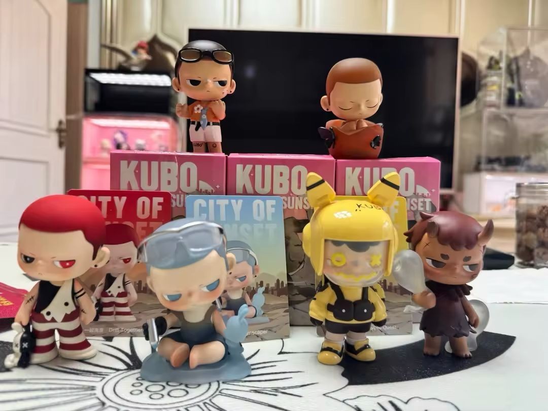 Anthentic KUBO City of Sunset Series Blind Box Confirmed Figure