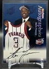 1999-00 Skybox Autographics Steve Francis Rookie Auto RC