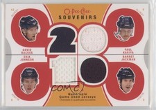 2010-11 O-Pee-Chee David Backes Paul Kariya Erik Johnson Barret Jackman HOF av1