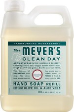 Mrs. MEYER'S CLEAN DAY Hand Soap Refill, Birchwood Scent, 33 Fl Oz Bottle