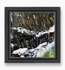 Modern Math Art Abstract Equations for Smart Interiors Framed Original Decor 6”