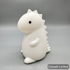 Globe electric-Tommy the Dinosaur white multicolor led Light Silicone  Charger
