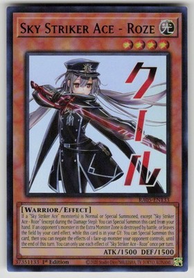 SKY STRIKER ACE-ROZE 2019年 SECRET RARE SKY STRIKER ACE - ROZE * 1ST EDITION PRISMATIC SECRET RARE MP21