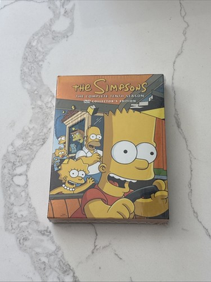#ad #ad The Simpsons The Complete Tenth Season a 4 DVD Box Set New Factory sealed $22.95