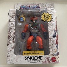 Masters of the Universe Origins Sy-Klone 5.5  Action Figures Sketchbook Series