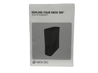 Xbox 360 Setup Guide Manual Game
