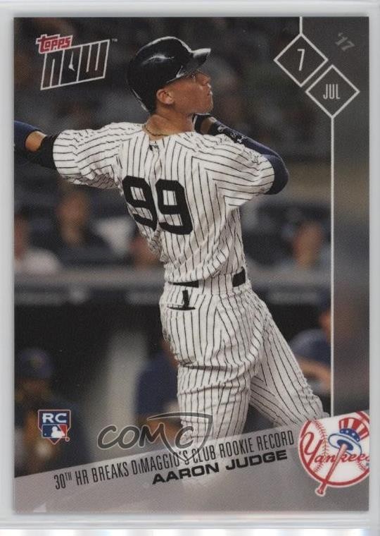 2017 Topps Now Topps Online Exclusive /8538 Aaron Judge #336 04at
