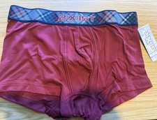 2(X)IST Tartan No Show Trunk - Red - Medium - Boxed RRP £25