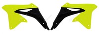 Racetech KüHlerspoiler Neongelb/Schwarz FüR Suzuki RM-Z 450 2008-17