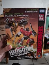 Transformers WFC Kingdom Sideswipe And Maximal Skywarp Amazon Exclusive