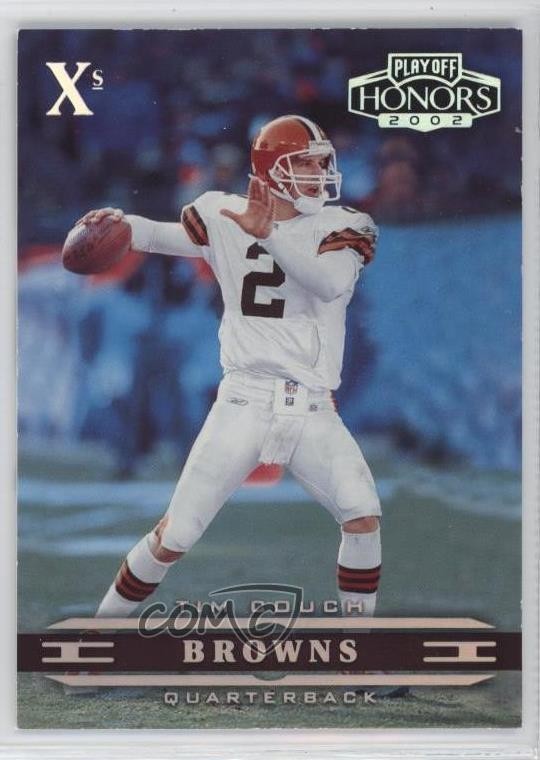 2002 Playoff Honors Xs 42/100 Tim Couch #20 y0i