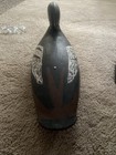 ANTi. VTG Atlantic Menagser Duck HAND CARVED/HAND PAINTED WOOD WEIGHTED DECOY 17 — photo 5