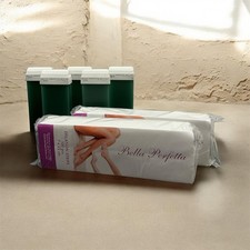 Bella Perfetta Waxing Kit 5 Roll-On Wax  2 Packs Epilation Strips