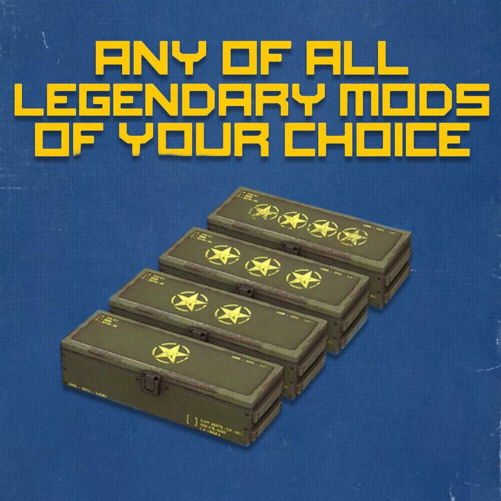 FO 76 [PC] ANY OF LEGENDARY WEAPON MOD OF YOUR CHOICE