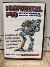 RARE 2005: Heavymetal Pro Battlemech Design Software PC Windows 95/98/Me/2000/XP