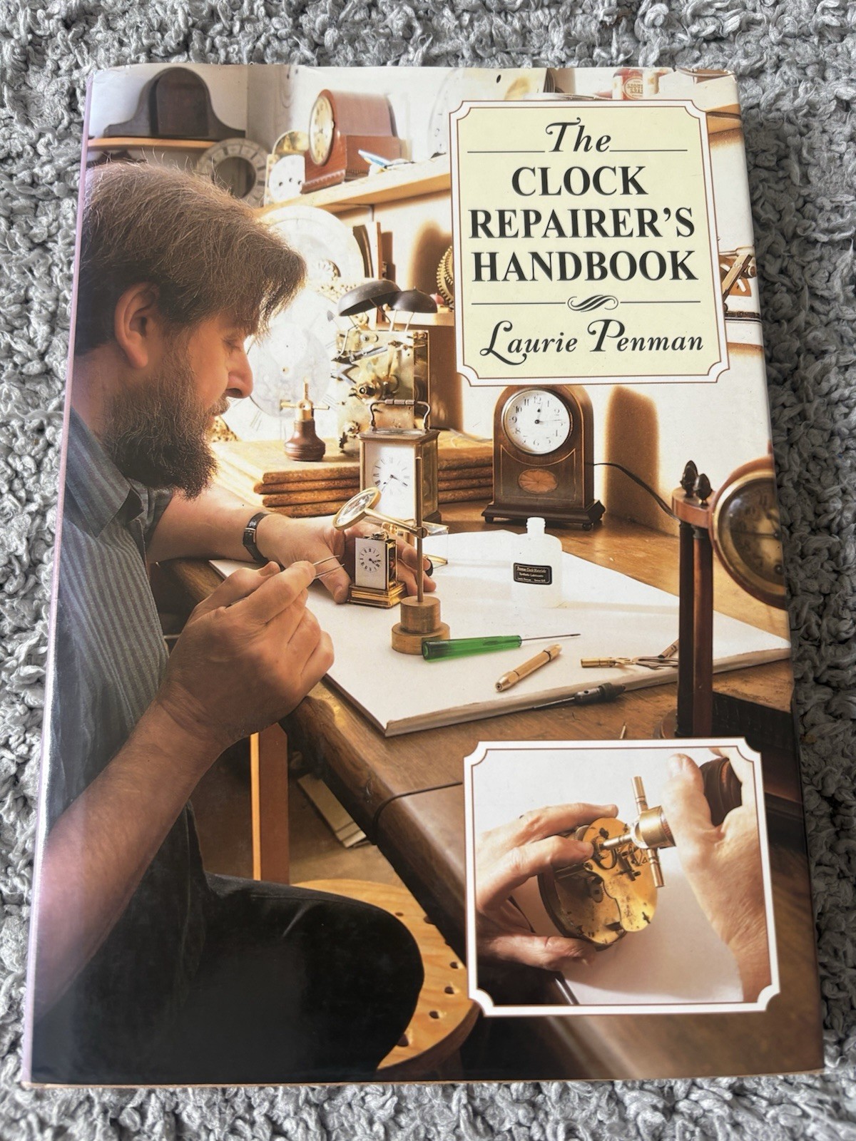 The Clock Repairer's Handbook - Laurie Penman - Hardback Book