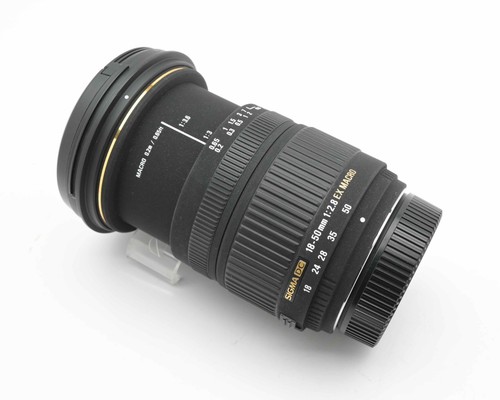 Sigma 18-50mm f/2.8 DC EX Macro Zoom Lens for Nikon AF DX (#19177) - Picture 2 of 12