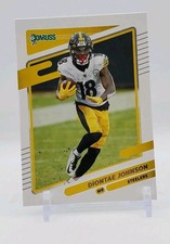 2021 Panini Donruss Diontae Johnson #25 Base Pittsburgh Steelers