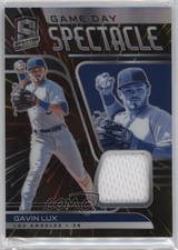2021 Panini Spectra Game Day Spectacle Jerseys Hyper Prizm 47/75 Gavin Lux 00em