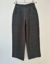 Vintage GIORGIO ARMANI Women's Pants Gray Silk Size 6 