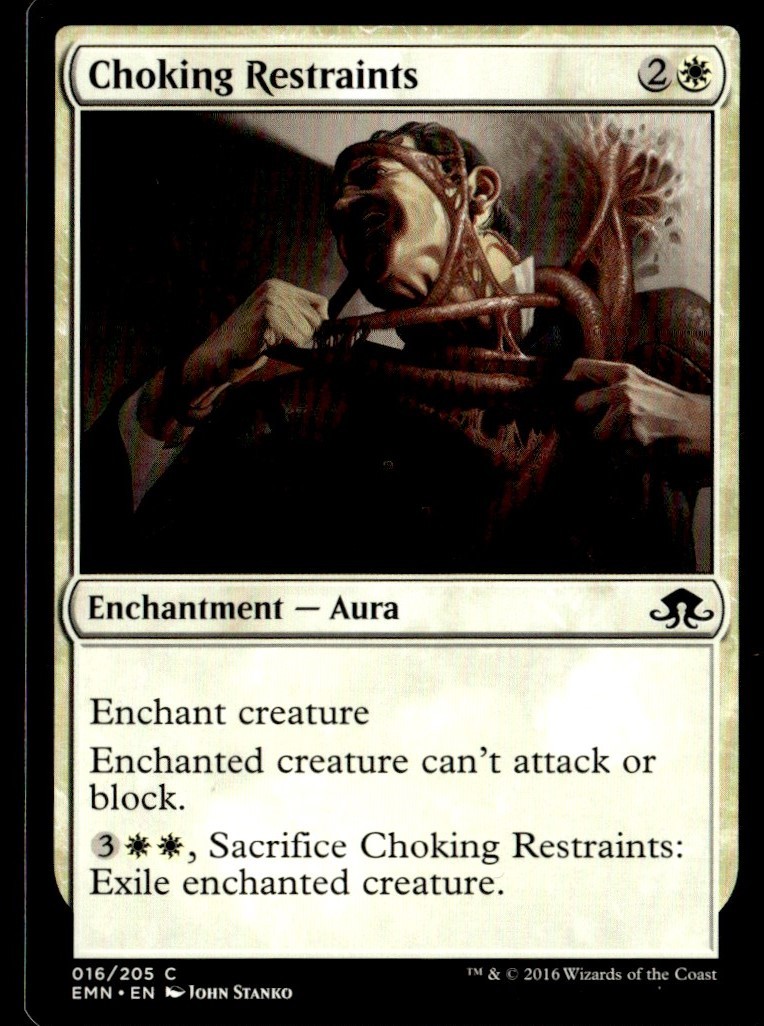 2016 Eldritch Moon Choking Restraints Expansion/Common #16