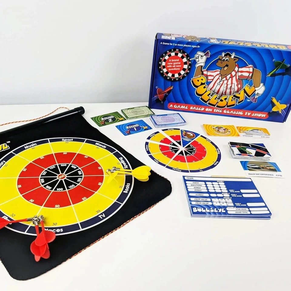 Bullseye Quiz Board Game Official Classic TV Show Game - Image 2 of 4