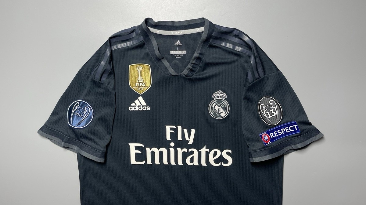 REAL MADRID ADIDAS 2018/2019 FOOTBALL PLAYER ISSUE JERSEY #8 KROOS