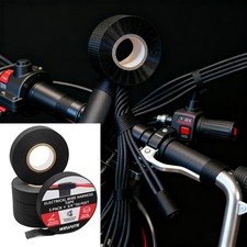 5 Rolls Automotive Wiring Harness Tape 3/4"x50FT - High Temp Self-Adhesive Y4