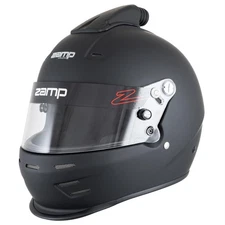 Zamp H782A03F2XL RZ-38 Racing Helmets, SA2025, Matte Black, 2XL