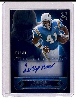 2025 Profile Signatures Lorenzo Neal Auto 176/199 Los Angeles Chargers #PS-LNL